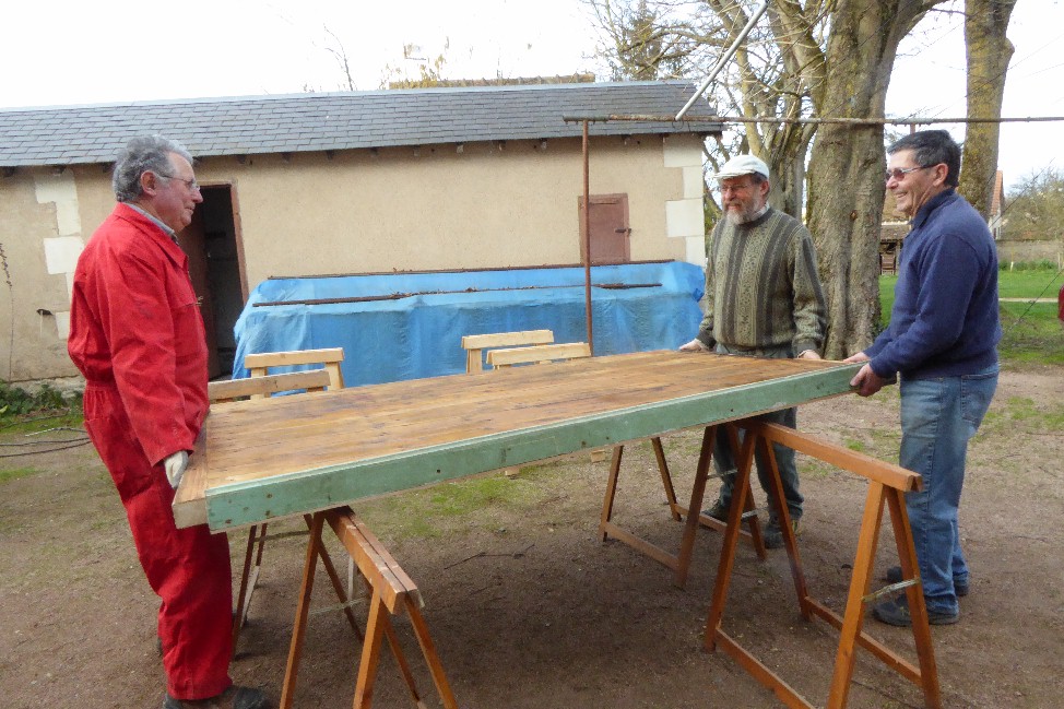 Traitement et peinture du plancher